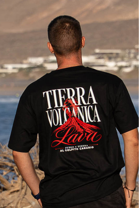 Camiseta Oversize Tierra Volcánica